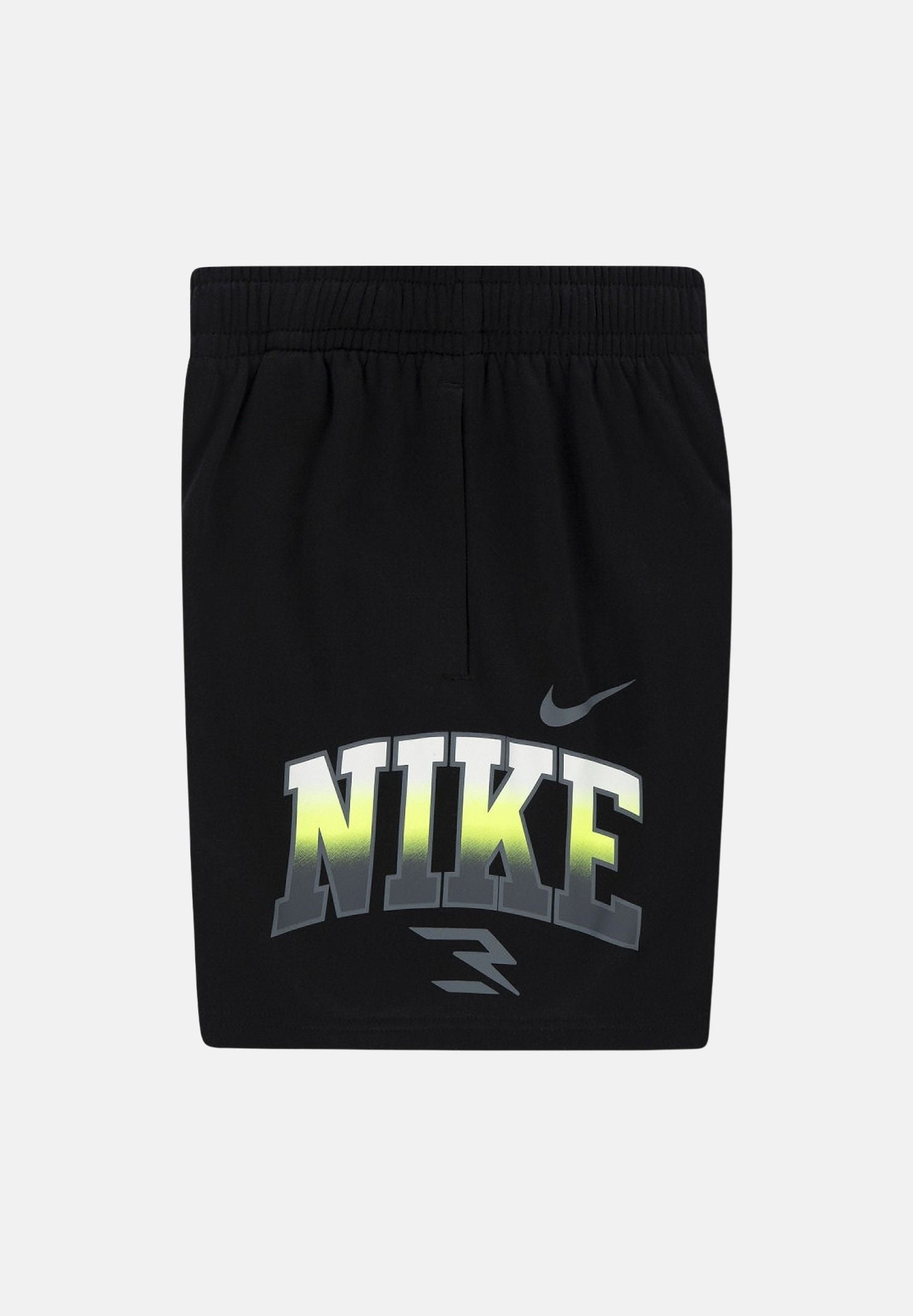 NIKE Shorts sportivo nero da bambino con stampa logo laterale 9Q1463 023 NIKE 