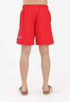 NIKE Shorts mare rosso da uomo con stampa NESSF508 614 NIKE 