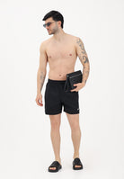 NIKE Shorts mare nero da uomo con logo NESSF560 001 NIKE 