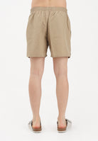 NIKE Shorts mare beige da uomo con logo NESSF560 241 NIKE 