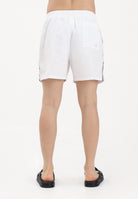 NIKE Shorts mare bianco da uomo con banda laterale logata NESSG555 100 NIKE 