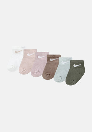 NIKE Calzini (6 paia) Nike Solid multicolor da neonato NN0641 782 NIKE 