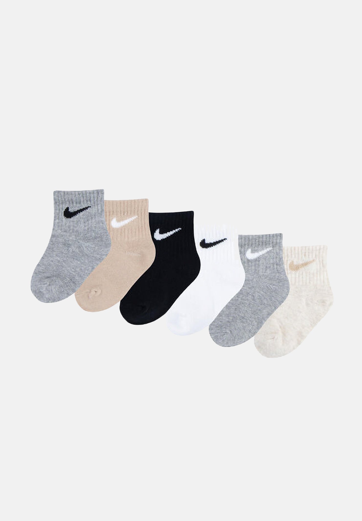 NIKE Calzini (6 paia) Nike Solid multicolor da neonato NN0641 G0E NIKE 