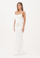 NOELL MAGGINI Abito lungo satin bianco da donna 0126165 BI NOELL MAGGINI 