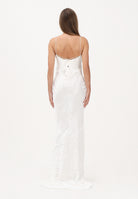 NOELL MAGGINI Abito lungo satin bianco da donna 0126165 BI NOELL MAGGINI 