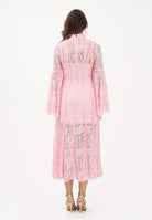 ODI ODI Abito midi rosa da donna realizzato in pizzo floreale ARBOREA110S6 G8 ODI ODI 