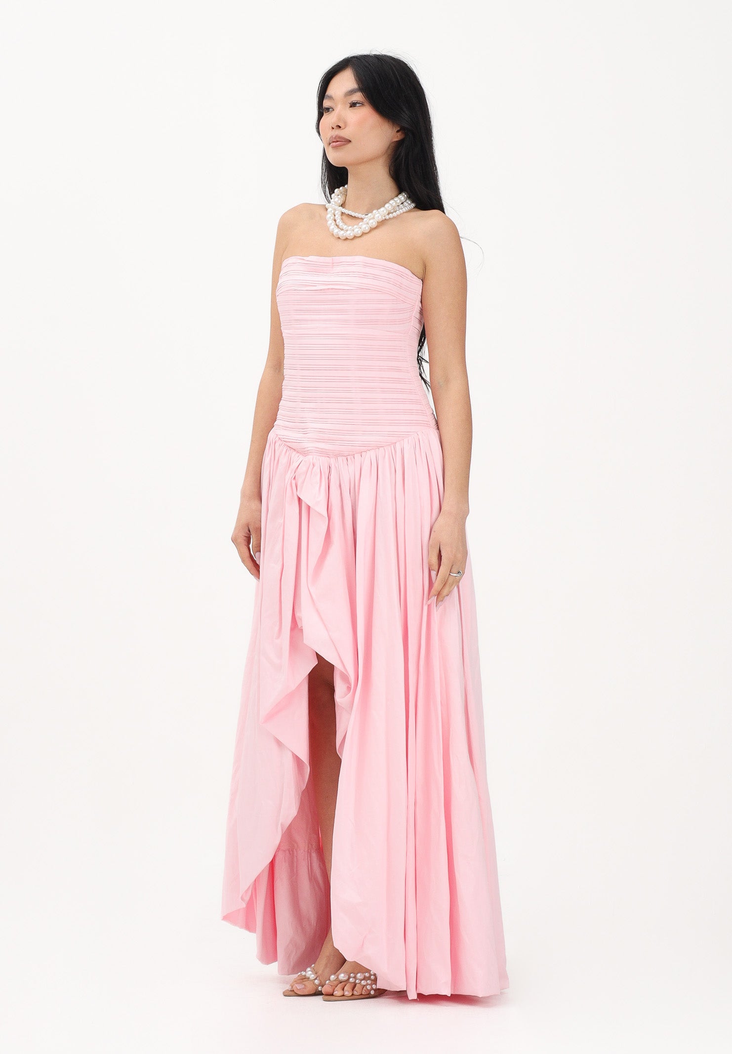 ODI ODI Abito lungo rosa da donna BOSALUNGO110S6 G8 ODI ODI 