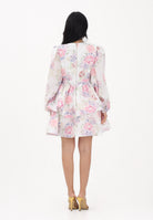 ODI ODI Abito corto bianco da donna con stampa floreale LICOSA110S6 M7 ODI ODI 
