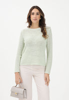 ONLY Maglioncino girocollo verde menta da donna 15113356 SUGR ONLY 
