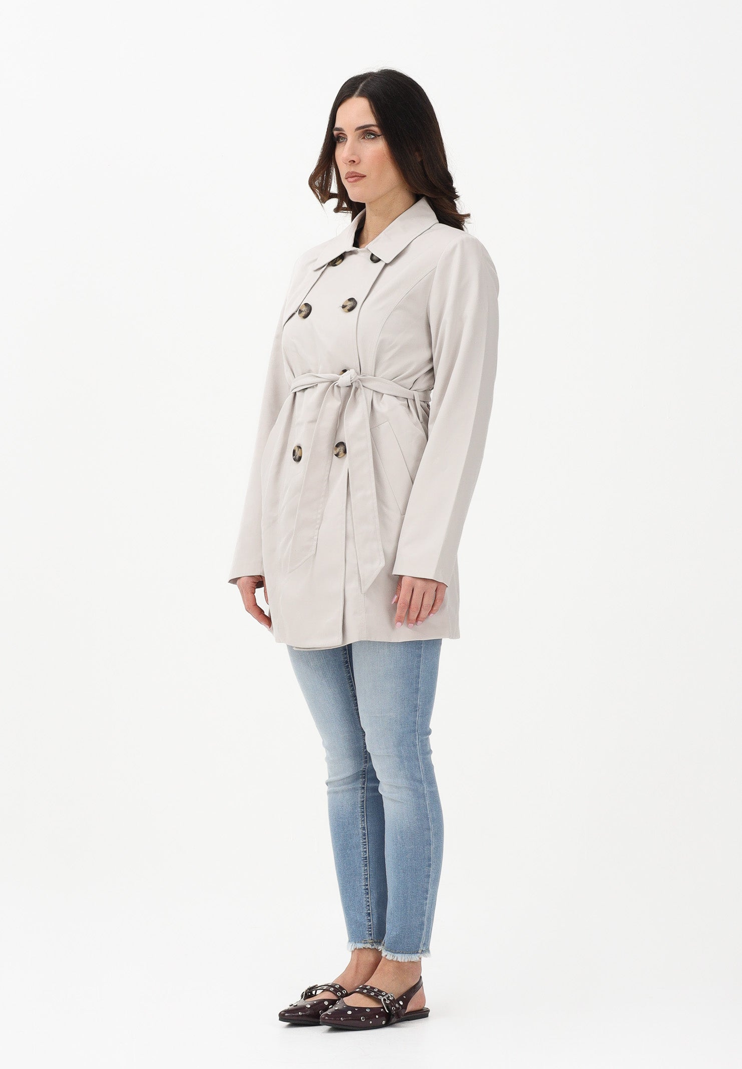 ONLY Trench panna da donna 15191821 MO ONLY 