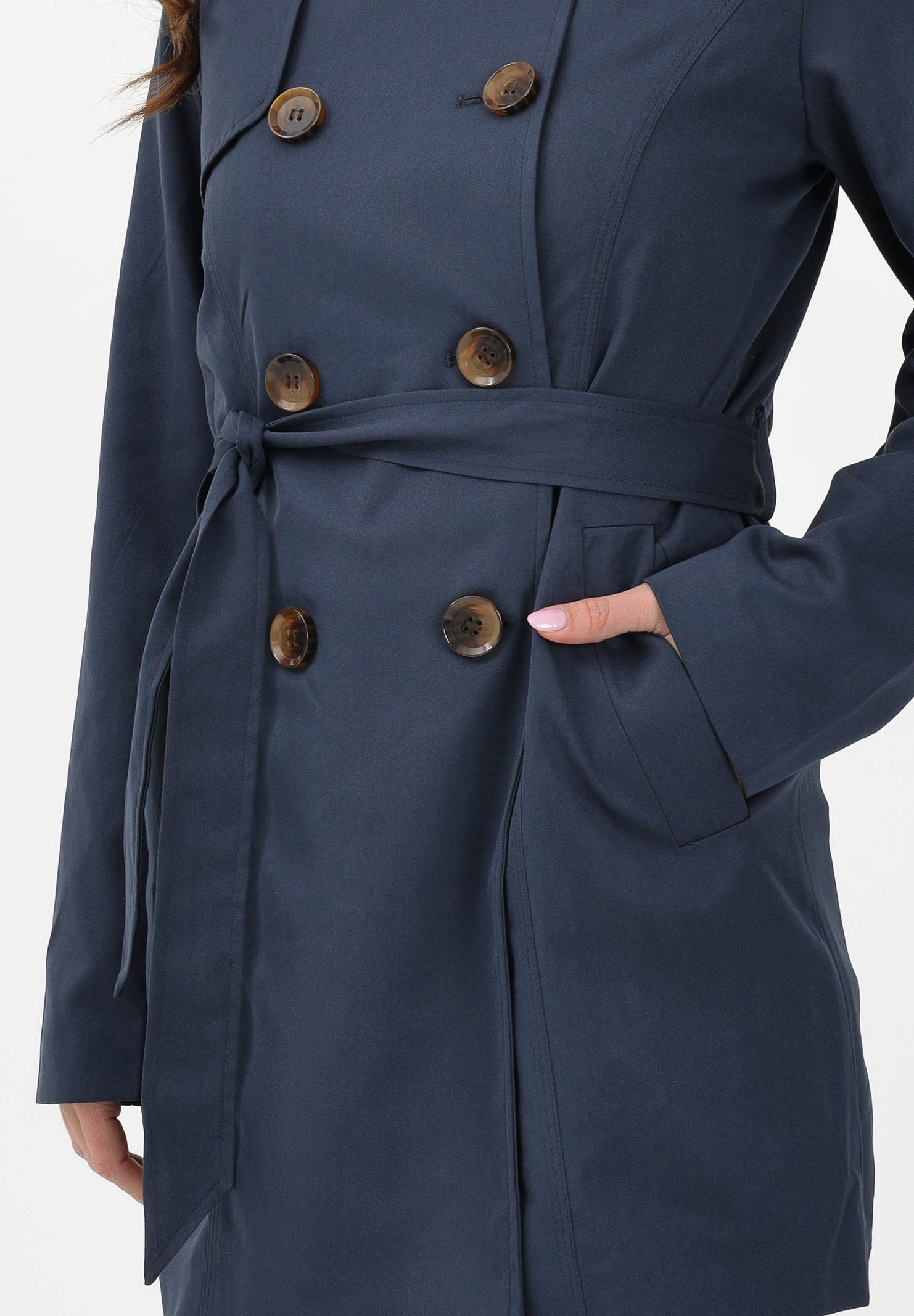 ONLY Trench blu da donna 15191821 NISK ONLY 