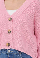 ONLY Cardigan corto rosa da donna 15211521 PRPI ONLY 