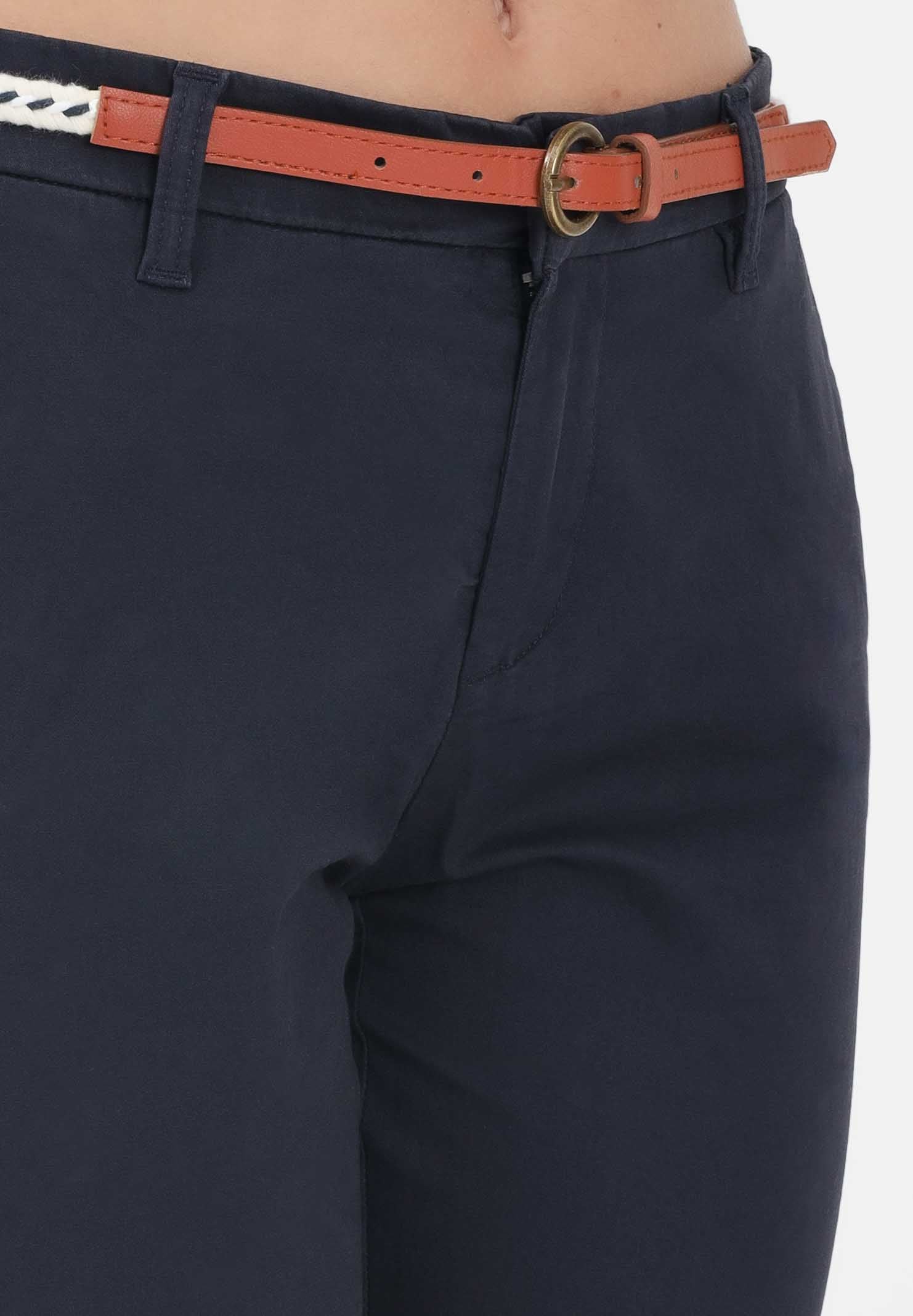 ONLY Pantalone blu da donna con cintura 15218519 NISK ONLY 