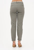 ONLY Pantalone verde oliva da donna con cinturino 15218519 SM ONLY 