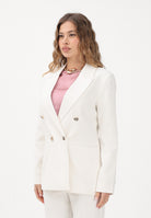 ONLY Giacca doppiopetto panna da donna 15294709 CLDA ONLY 
