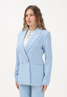 ONLY Giacca doppiopetto celeste da donna 15294709 SOCH ONLY 
