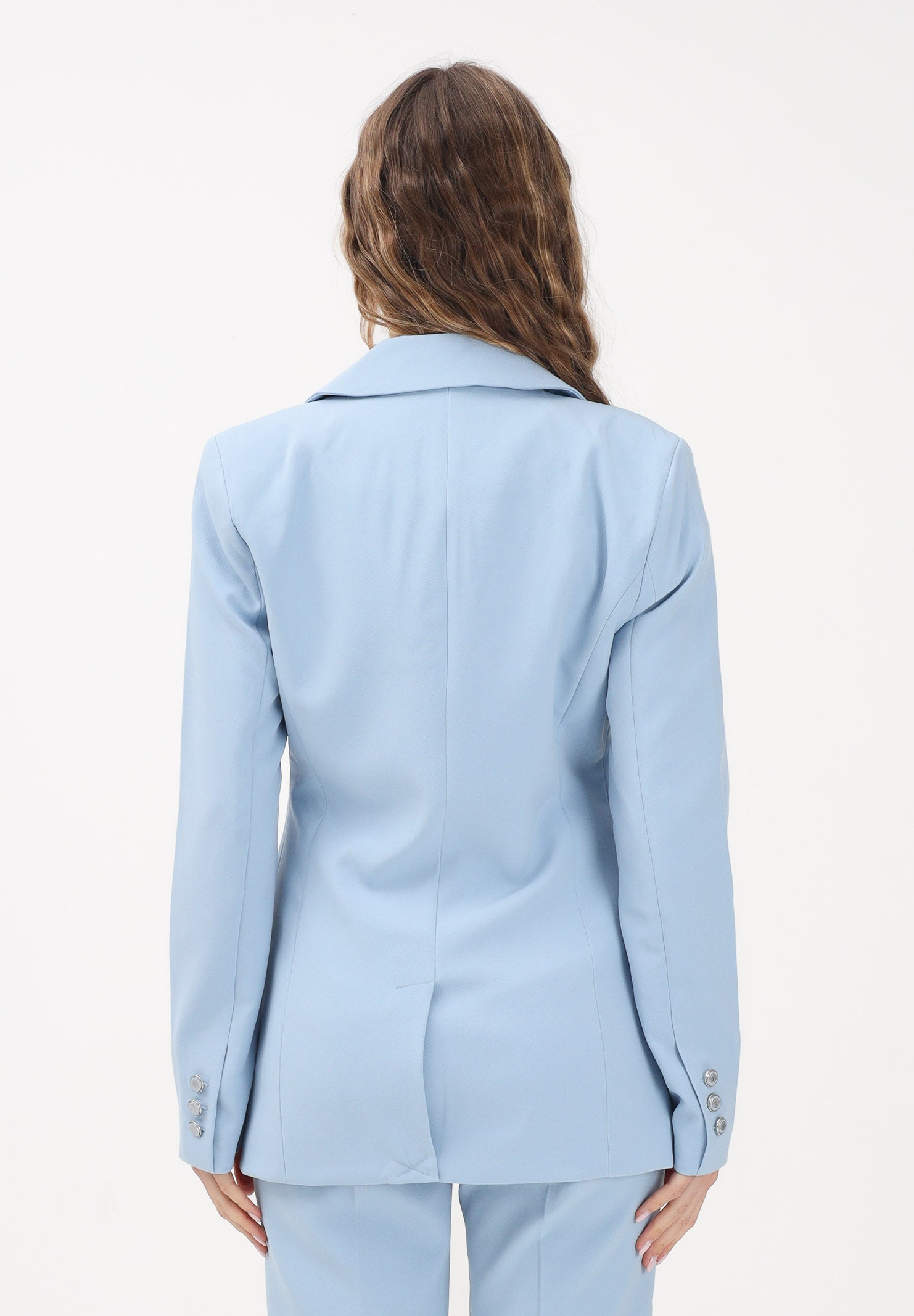 ONLY Giacca doppiopetto celeste da donna 15294709 SOCH ONLY 