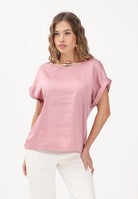 ONLY Blusa a manica corta rosa da donna 15303413 LI ONLY 