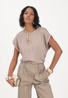 ONLY Blusa a manica corta cacao da donna 15303413 WA ONLY 
