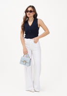 ONLY Jeans bianco da donna a gamba larga 15310632 WI ONLY 