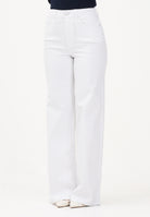 ONLY Jeans bianco da donna a gamba larga 15310632 WI ONLY 