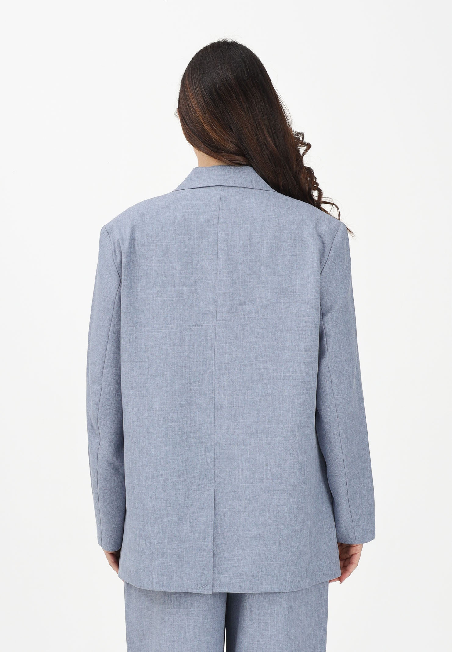 ONLY Giacca monopetto azzurro polvere da donna 15328158 VIIN ONLY 