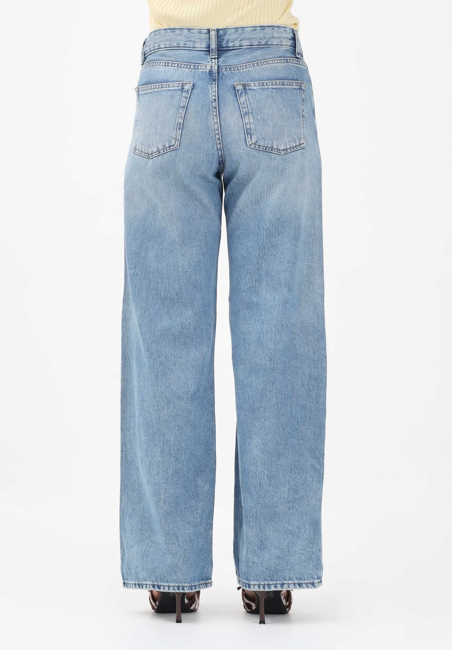 ONLY Jeans wide leg in denim blu medio chiaro da donna 15340011 LIME ONLY 
