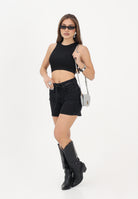 ONLY Shorts in denim nero da donna 15340706 WABL ONLY 