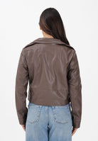 ONLY Giubbotto in ecopelle marrone da donna 15361396 CHMA ONLY 