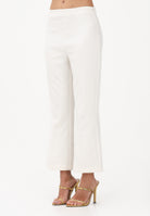 ONLY Pantalone cropped panna da donna 15364418 CLDA ONLY 