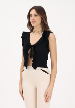 ONLY Top in maglia nero da donna 15364832 BL ONLY 
