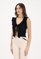 ONLY Top in maglia nero da donna 15364832 BL ONLY 