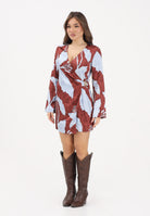 ONLY Abito corto celeste da donna con stampa grafica 15367358 HOCH ONLY 