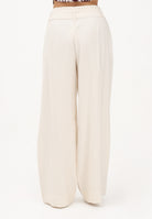 ONLY Pantalone panna da donna con cintura 15367390 CLDA ONLY 