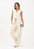 ONLY Gilet panna da donna 15367399 CLDA ONLY 