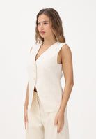 ONLY Gilet panna da donna 15367399 CLDA ONLY 