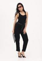 ONLY Pantalone nero da donna con cintura coordinata 15367751 BL ONLY 