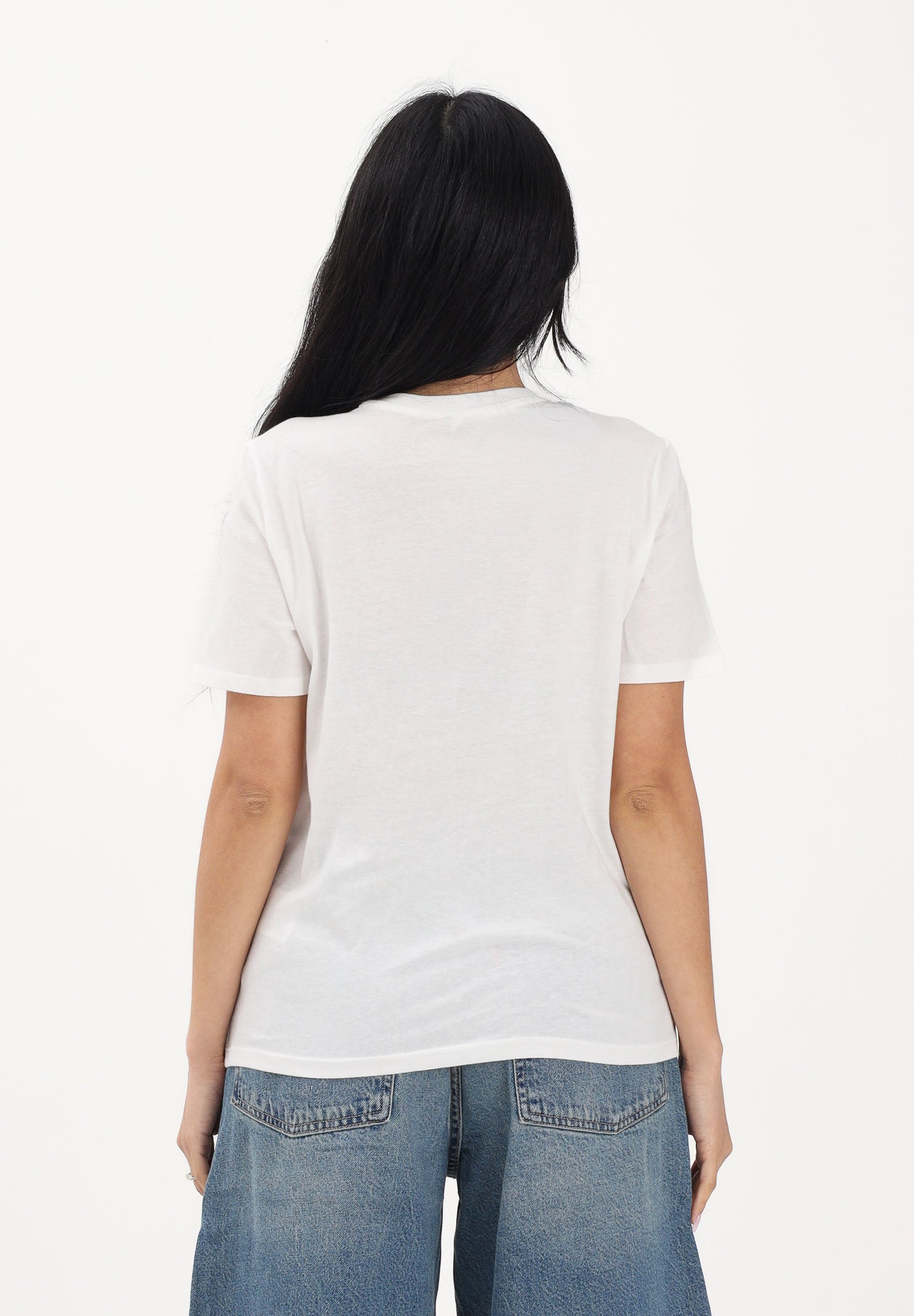 ONLY T-shirt a manica corta bianca da donna con ricamo 15368637 CLDA ONLY 