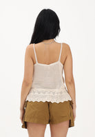 ONLY Top panna da donna dal gusto boho e femminile 15369246 ECDT ONLY 