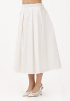 ONLY Gonna midi bianca da donna 15369555 CLDA ONLY 