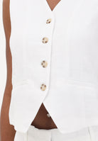 ONLY Gilet bianco da donna 15370277 BRWI ONLY 