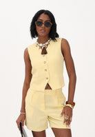 ONLY Gilet giallo da donna 15370277 SU ONLY 