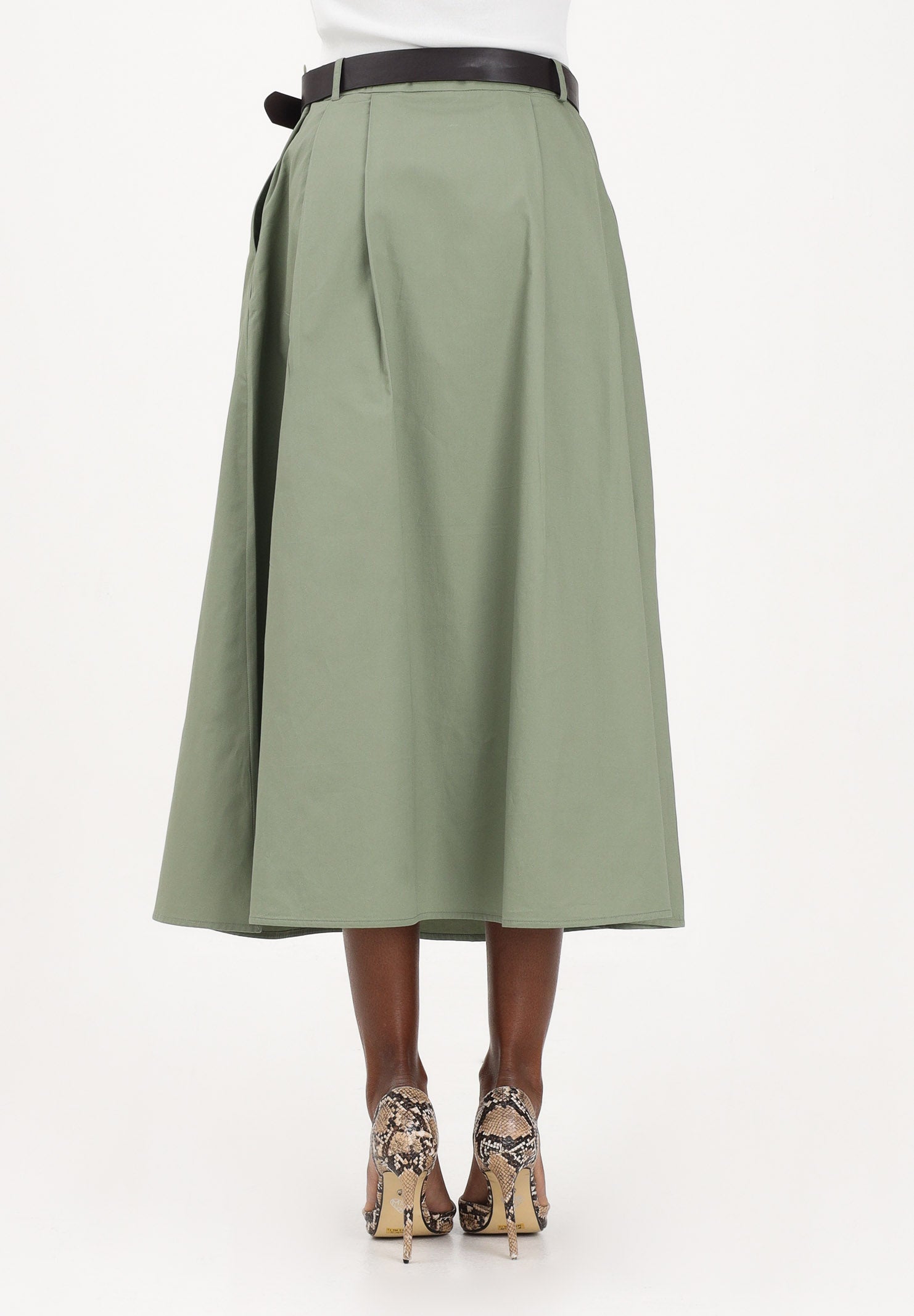 ONLY Gonna midi verde da donna 15370607 OIGR ONLY 