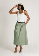 ONLY Gonna midi verde da donna 15370607 OIGR ONLY 