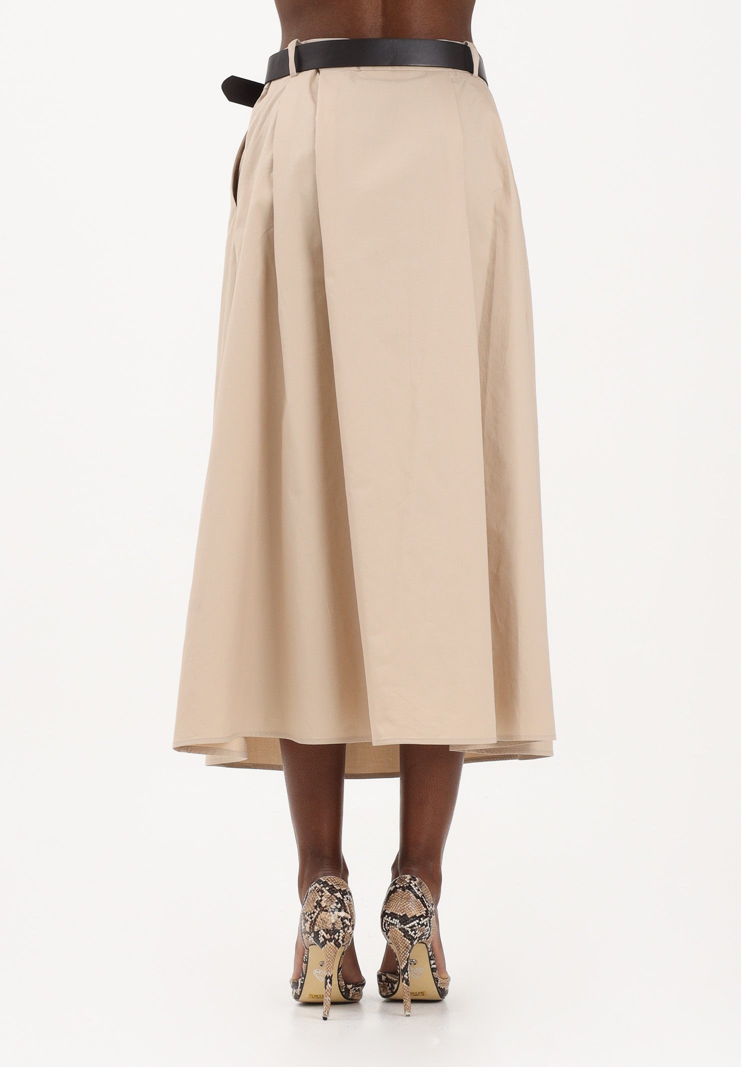ONLY Gonna midi beige da donna 15370607 OXTA ONLY 