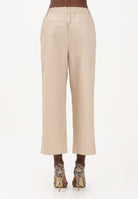ONLY Pantalone cropped beige da donna 15370610 OXTA ONLY 