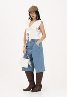 ONLY Bermuda in denim medio da donna 15371313 MEBL ONLY 