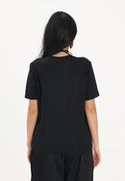 ONLY T-shirt a manica corta nera da donna con taschino decorato 15371980 BLPO ONLY 