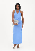 ONLY Abito midi azzurro da donna in tessuto stretch 15372734 UL ONLY 