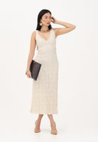 ONLY Abito lungo panna da donna 15372795 BI ONLY 